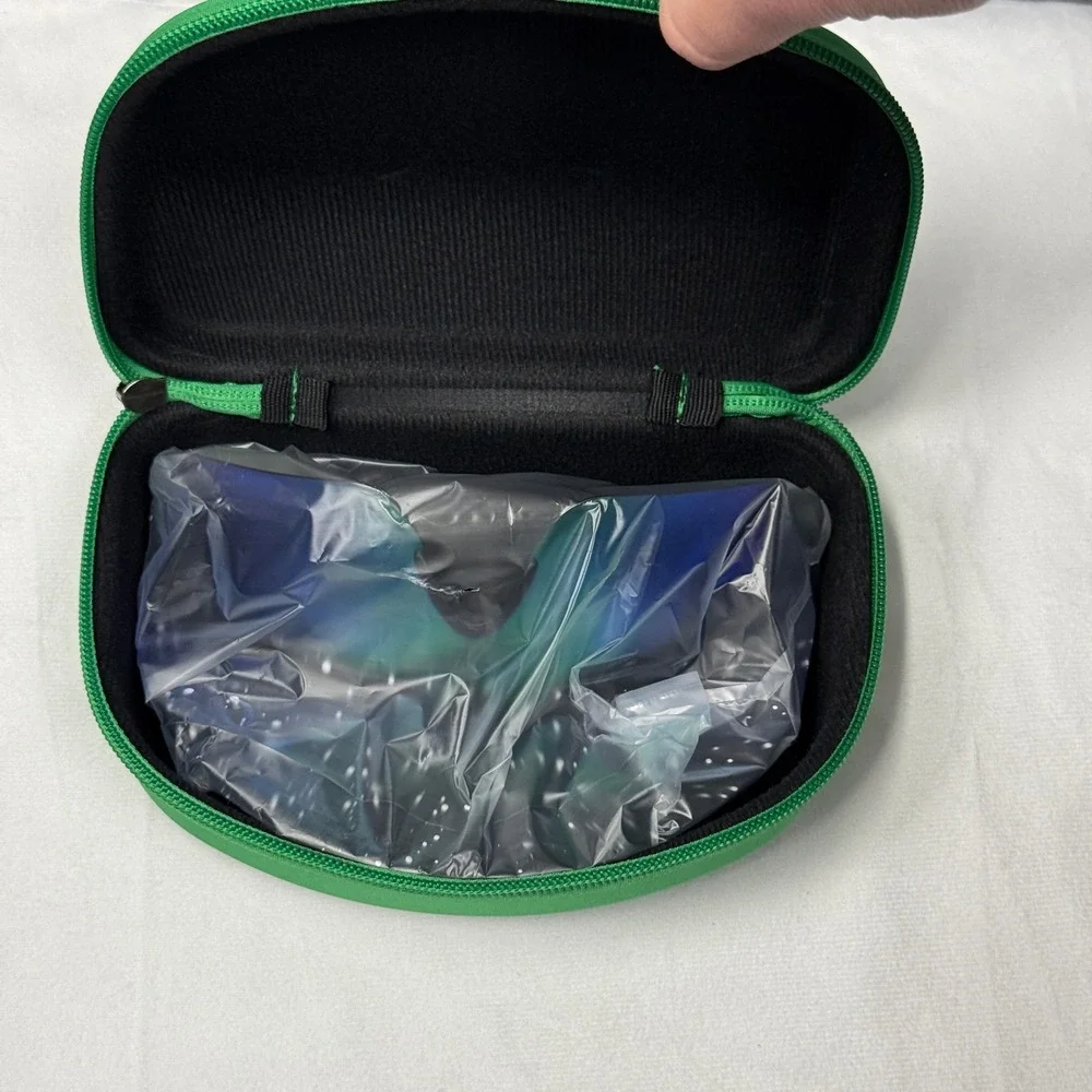 Tipsy Elves Major Lazer‎ Visor Sunglasses Black Splatter Mirrored TE-SSG593 NEW